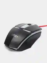 Черный мышь компьютерная проводная игровая, 1200 dpi, 130см, пластик
