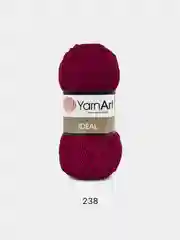 Бордовый пряжа YarnArt Ideal 100% Хлопок 50г 170м