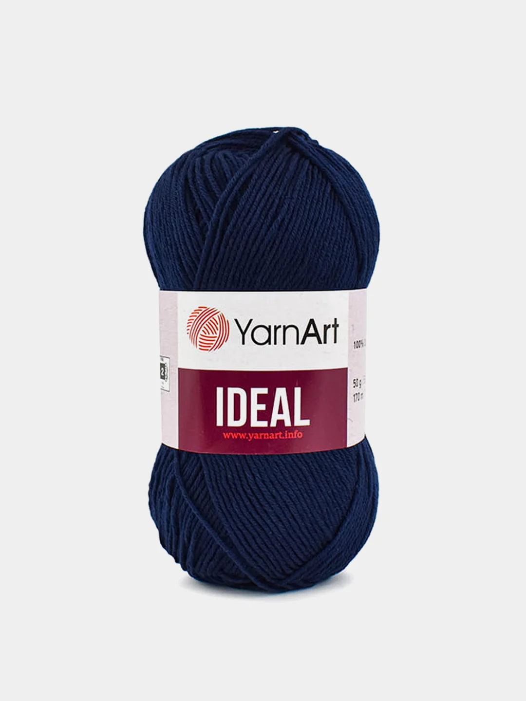 Темно-синий пряжа YarnArt Ideal 100% Хлопок 50г 170м