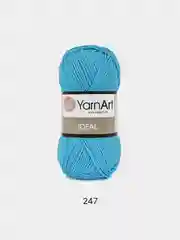 Бирюзовый пряжа YarnArt Ideal 100% Хлопок 50г 170м