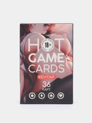 Карты игральные HOT GAME CARDS хентай, 36 карт, 18+