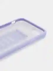Лавандовый противоударный чехол с ремешком держателем для iPhone 7, 8, SE 2020