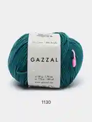 Морской пряжа Gazzal Jeans 58% Хлопок 42% Акрил 50г 170м  Газал Джинс