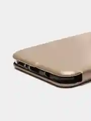 Золотой чехол-книжка Samsung Galaxy A21s (Самсунг Галакси А21с)