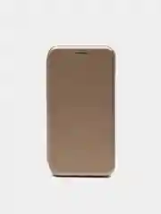 Золотой чехол-книжка Samsung Galaxy A21s (Самсунг Галакси А21с)