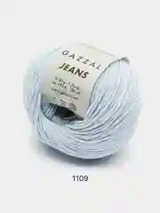 Ледяной пряжа Gazzal Jeans 58% Хлопок 42% Акрил 50г 170м  Газал Джинс