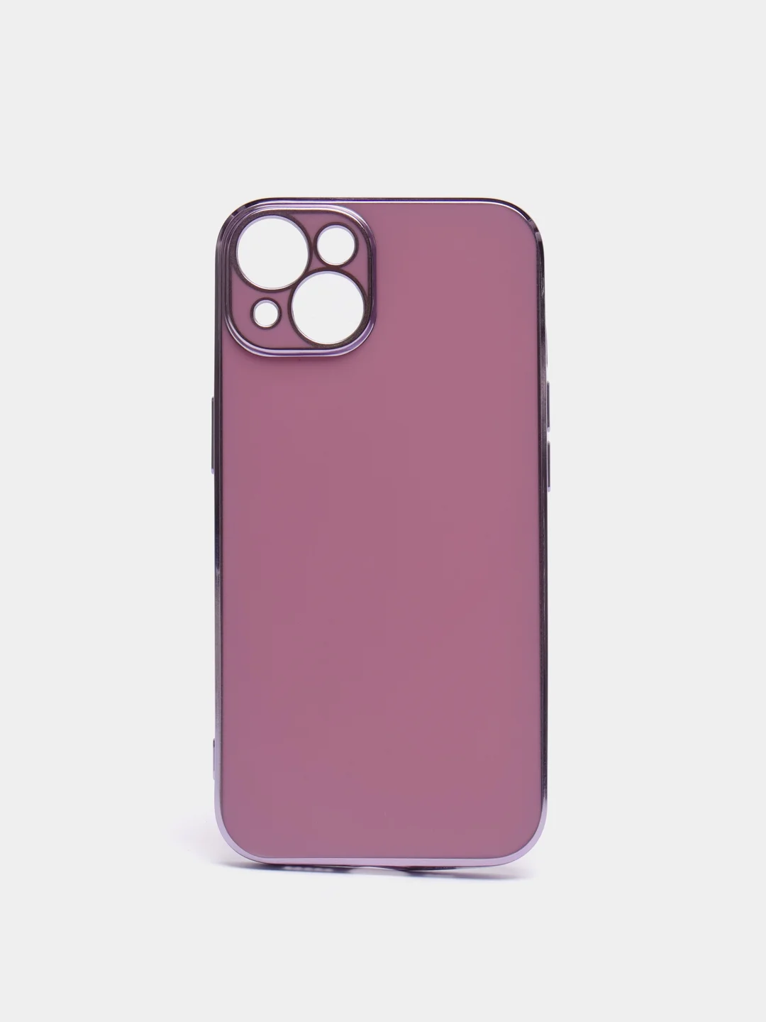 Фиолетовый чехол для iPhone 13 Pro Max силиконовый айфон про макс