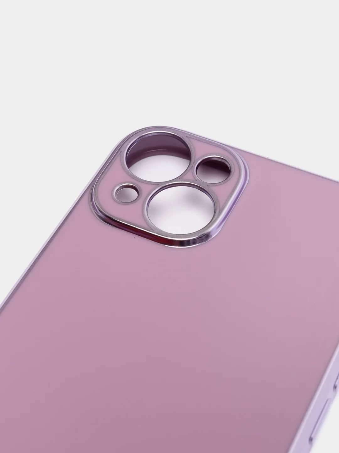 Фиолетовый чехол для iPhone 13 Pro Max силиконовый айфон про макс