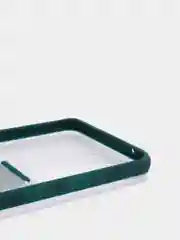 Тёмно-зелёный противоударный чехол с ремешком-держателем для Samsung Galaxy S20, S20 Plus, S20 Ultra