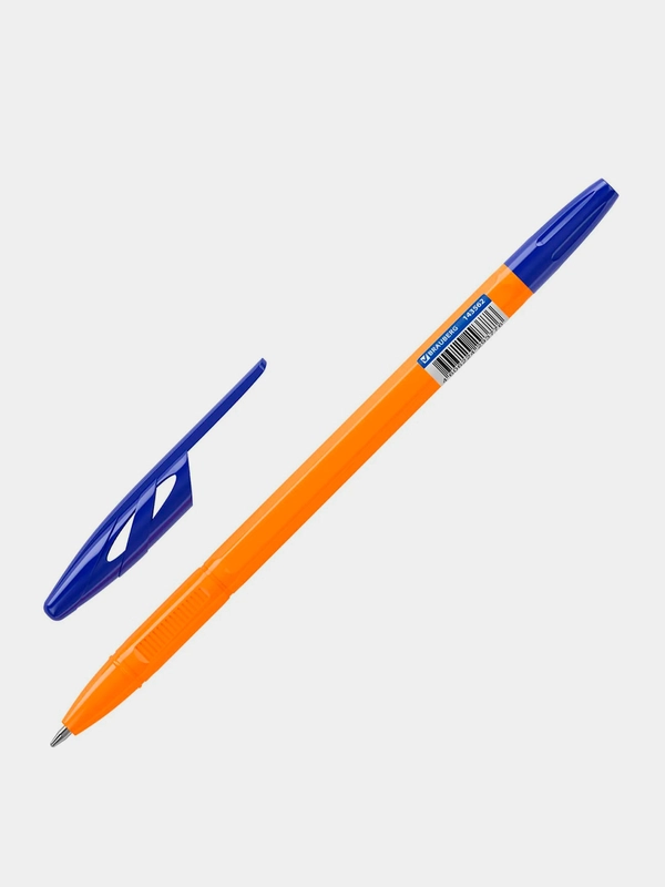Ручка шариковая BRAUBERG Ultra Ornage, синяя, 50 штук