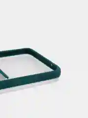 Тёмно-зелёный противоударный чехол с ремешком-держателем для Samsung Galaxy S20, S20 Plus, S20 Ultra