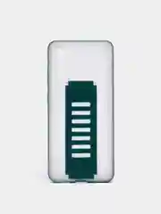 Тёмно-зелёный противоударный чехол с ремешком-держателем для Samsung Galaxy S20, S20 Plus, S20 Ultra
