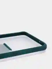 Тёмно-зелёный противоударный чехол с ремешком-держателем для Samsung Galaxy S20, S20 Plus, S20 Ultra