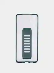 Тёмно-зелёный противоударный чехол с ремешком-держателем для Samsung Galaxy S20, S20 Plus, S20 Ultra