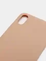 Багровый чехол для Apple iPhone X / XS силиконовый, 14 цветов