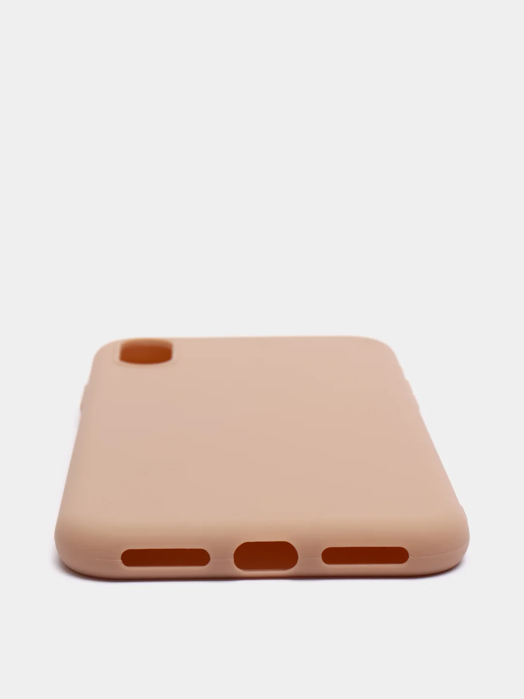 Багровый чехол для Apple iPhone X / XS силиконовый, 14 цветов
