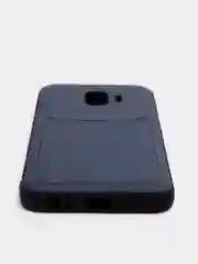 Синий чехол из эко кожи с карманом на Samsung J2 Core J2 Pro J6 J4 Core J4 Plus J4 J6 Plus J8
