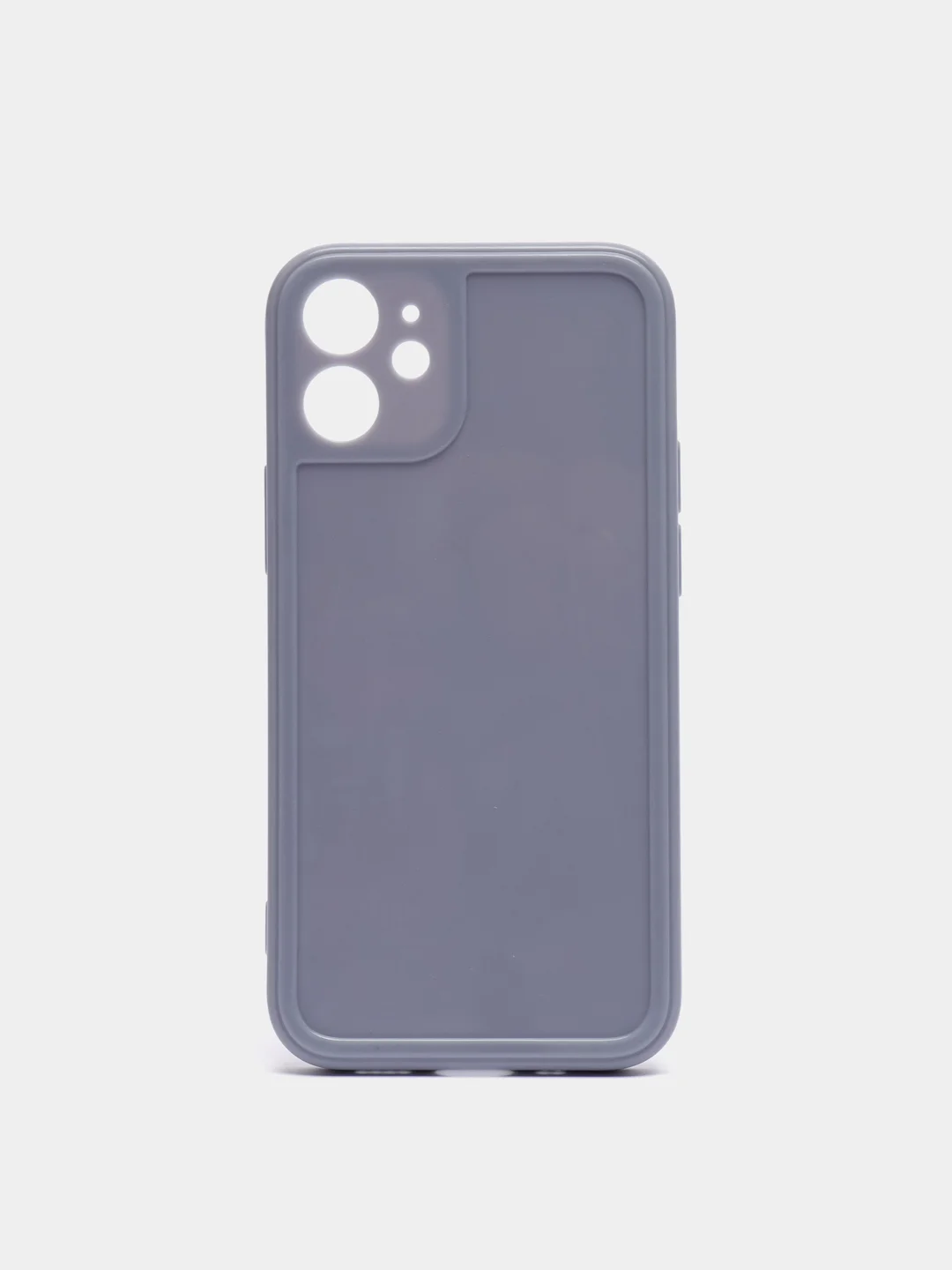 Небесно-голубой силиконовый глянцевый чехол для iPhone 12, 12 Pro, 12 mini, 11, 11 Pro, XR
