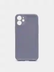 Небесно-голубой силиконовый глянцевый чехол для iPhone 12, 12 Pro, 12 mini, 11, 11 Pro, XR