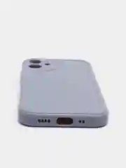 Небесно-голубой силиконовый глянцевый чехол для iPhone 12, 12 Pro, 12 mini, 11, 11 Pro, XR