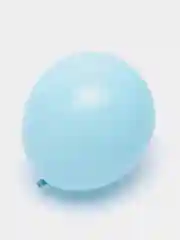Голубой воздушные шары, блестящие, 10 штук