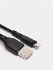 Черный кабель для зарядки iPhone 6, 7, 8, X, XS, XR, 11 USB Lightning Borofone BX48
