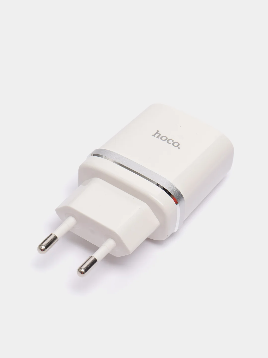 Белый сетевое зарядное устройство HOCO C12Q (QC3.0, до 3A, 18W)