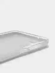 Серебряный чехол блестящий для Samsung Galaxy S21FE, накладка c блёстками для Самсунг S21 FE