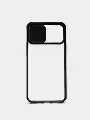 Черный чехол с защитой камеры для iPhone   12 PRO MAX