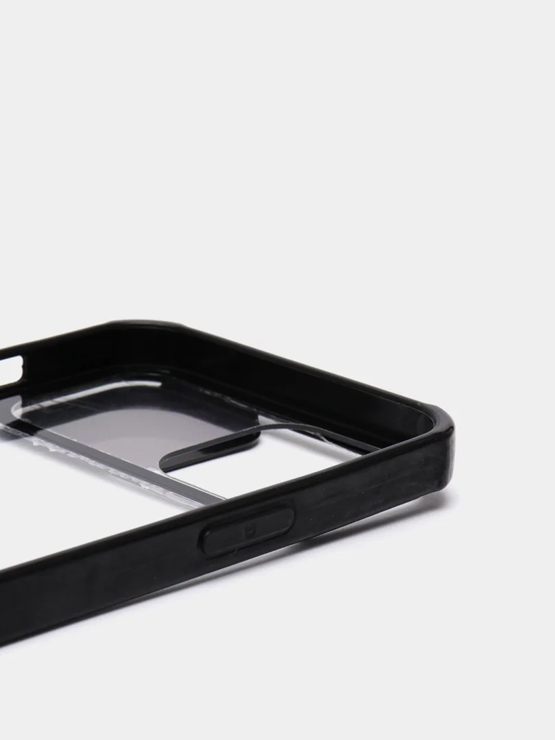 Черный чехол с защитой камеры для iPhone   12 PRO MAX