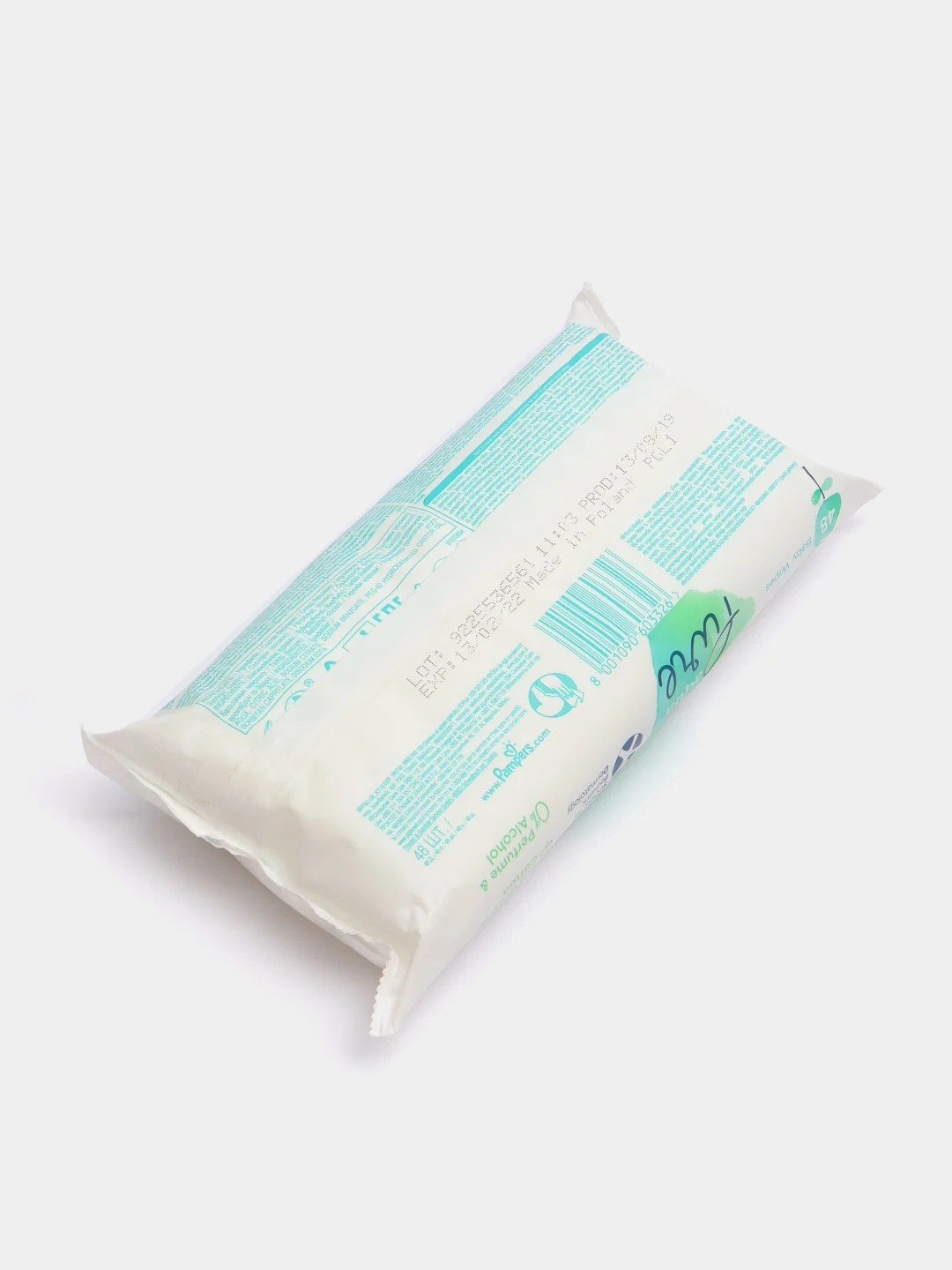 Детские важные салфетки Pampers Aqua Pure, 48 шт