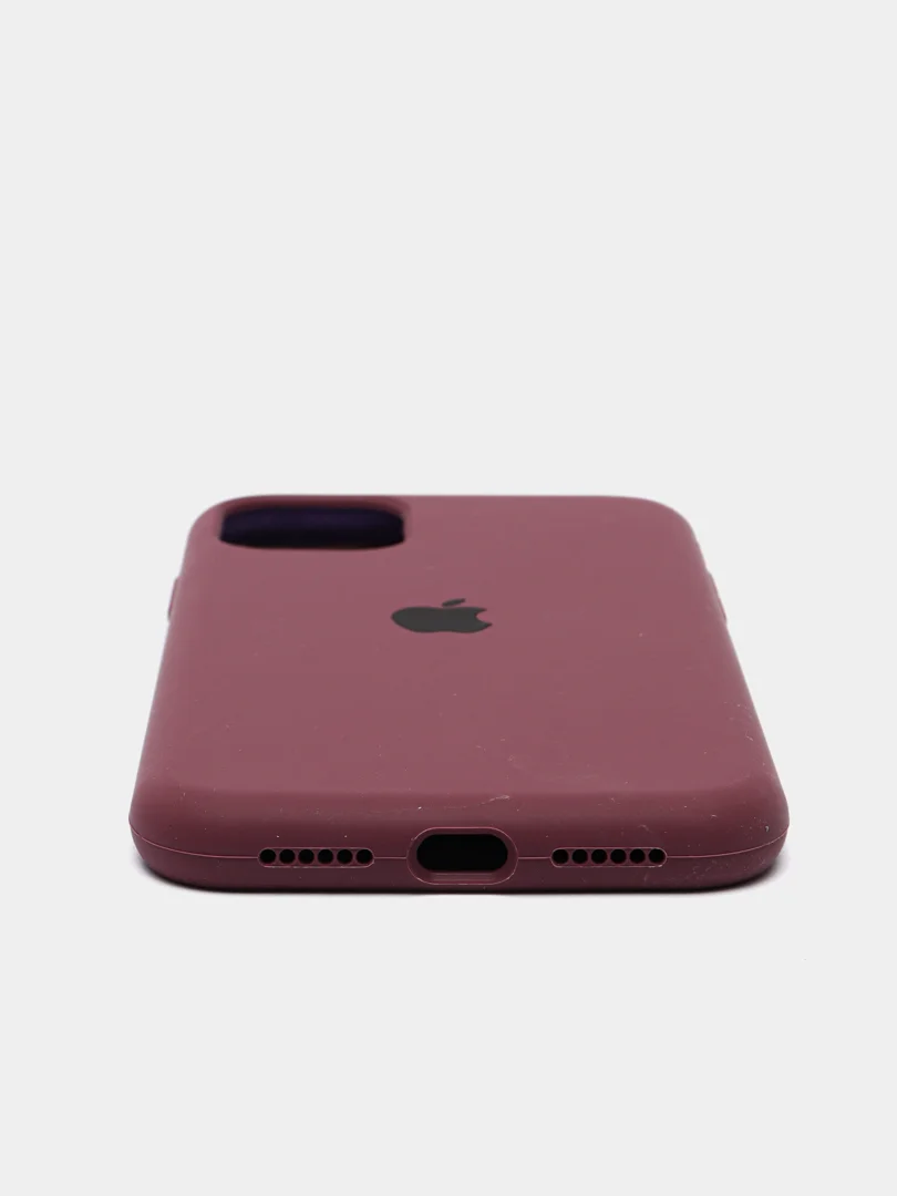 Тёмно-бордовый чехол для iPhone XR, 11, 12, 12 Pro, 12 Pro MAX, 13, 13 Pro, 13 Pro MAX