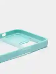 Бирюзовый чехол с защитой камеры для iPhone   12 PRO MAX