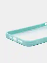 Бирюзовый чехол с защитой камеры для iPhone   12 PRO MAX