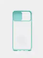 Бирюзовый чехол с защитой камеры для iPhone   12 PRO MAX