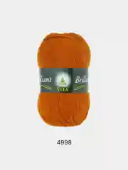 Терракотовый пряжа Vita Brilliant 55% Акрил 45% Шерсть Ластер 100г 380м