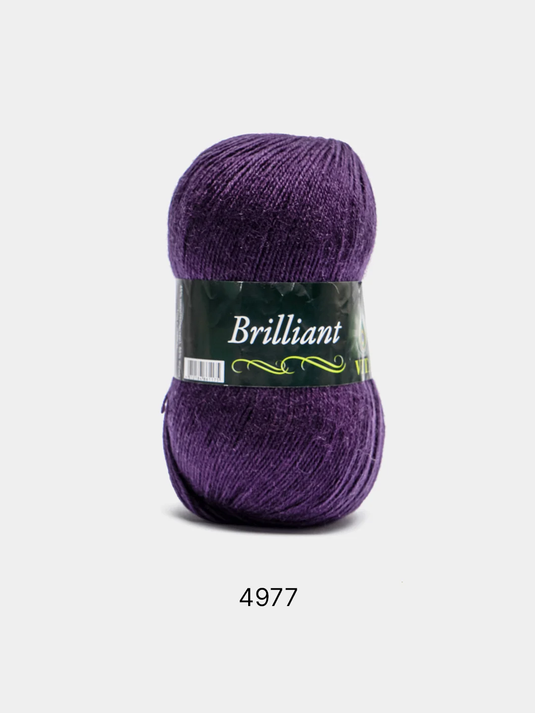 Фиолетовый пряжа Vita Brilliant 55% Акрил 45% Шерсть Ластер 100г 380м
