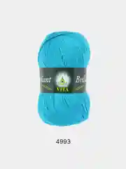 Морской пряжа Vita Brilliant 55% Акрил 45% Шерсть Ластер 100г 380м