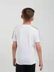 Белый футболка базовая детская Alga