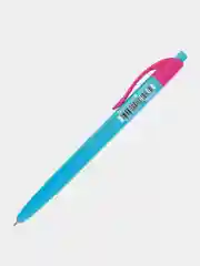 Ручка шариковая автоматическая Brauberg fruity RX, синяя, 12 штук, 0,35 мм