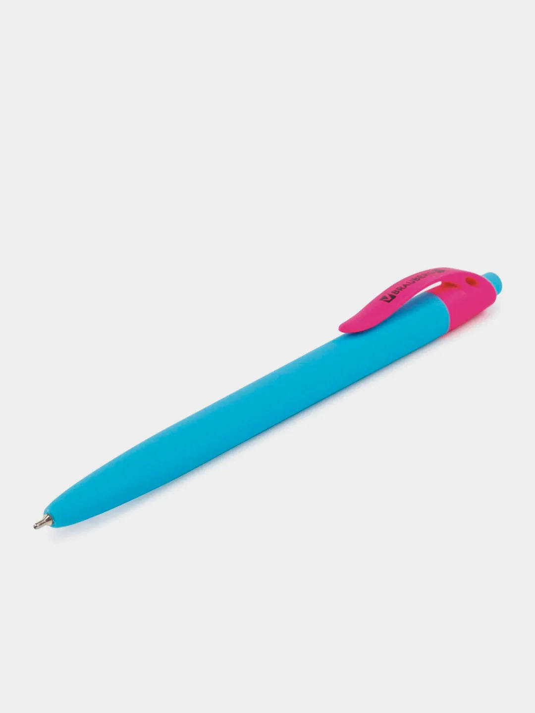 Ручка шариковая автоматическая Brauberg fruity RX, синяя, 12 штук, 0,35 мм