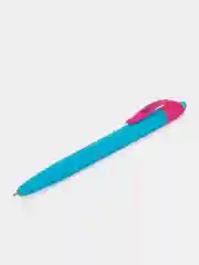 Ручка шариковая автоматическая Brauberg fruity RX, синяя, 12 штук, 0,35 мм