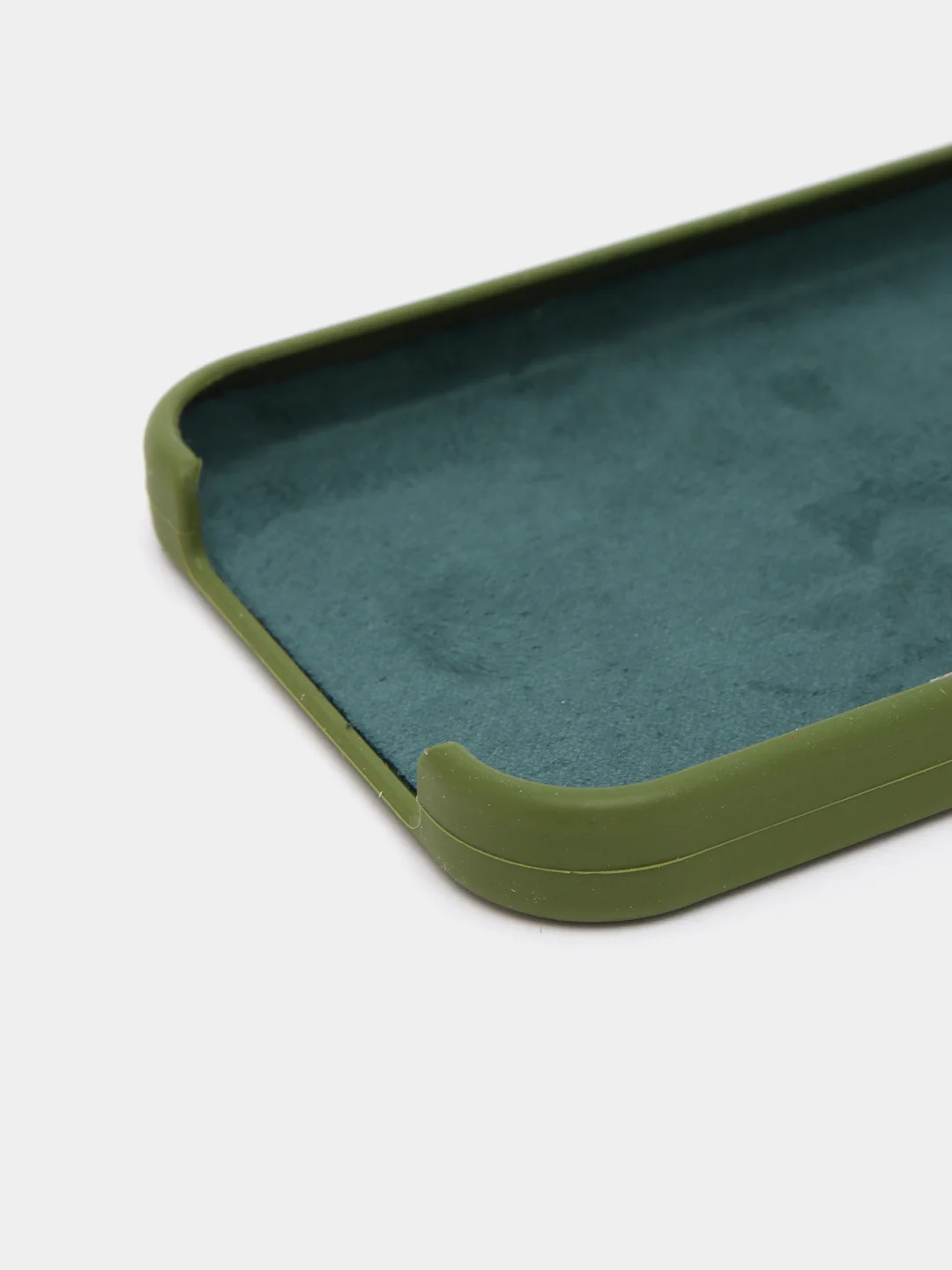 Зеленый чехол Silicone-Case для iPhone 13, 13 Pro, 13 Pro Max