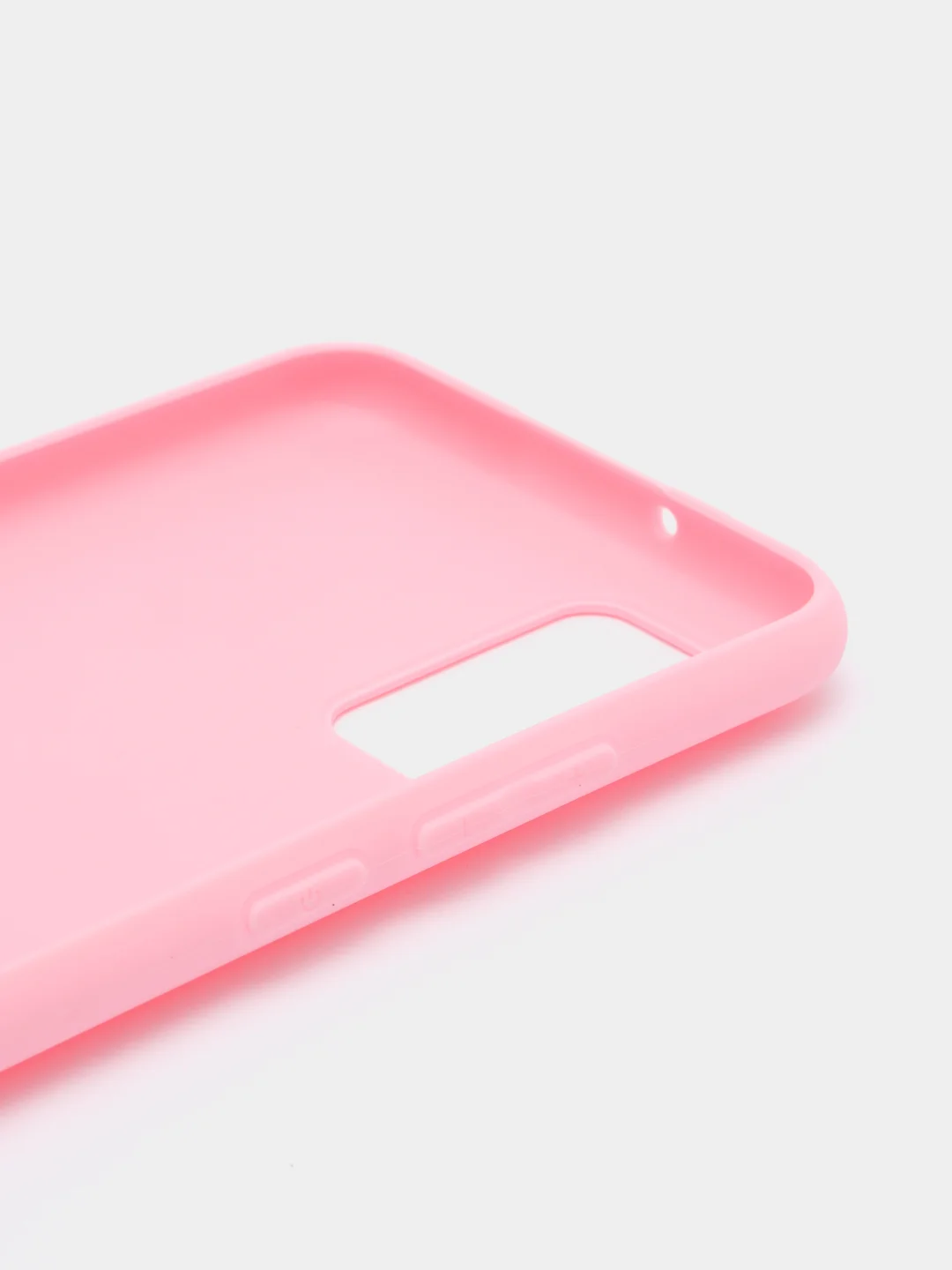 Розовый чехол для Samsung A02S, A03S, A22 цветной