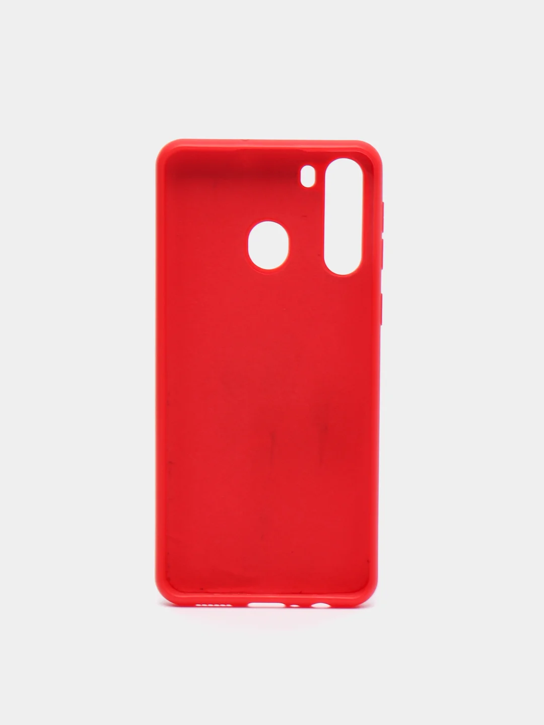 Красный чехол для Samsung Galaxy A21, A21S, A31, A41, A71, A91/ S10 Lite с кольцом-держателем