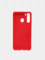 Красный чехол для Samsung Galaxy A21, A21S, A31, A41, A71, A91/ S10 Lite с кольцом-держателем