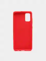 Красный чехол для Samsung Galaxy A21, A21S, A31, A41, A71, A91/ S10 Lite с кольцом-держателем
