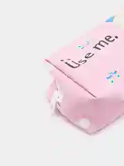 Розовый пенал школьный