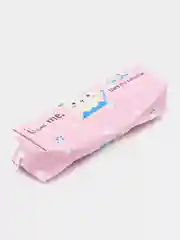Розовый пенал школьный