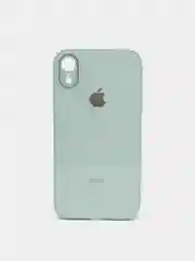 Мятный чехол для iPhone 11, 12, 13, 12 Pro Max, 12 Pro, силиконовый, со стеклянной панелью